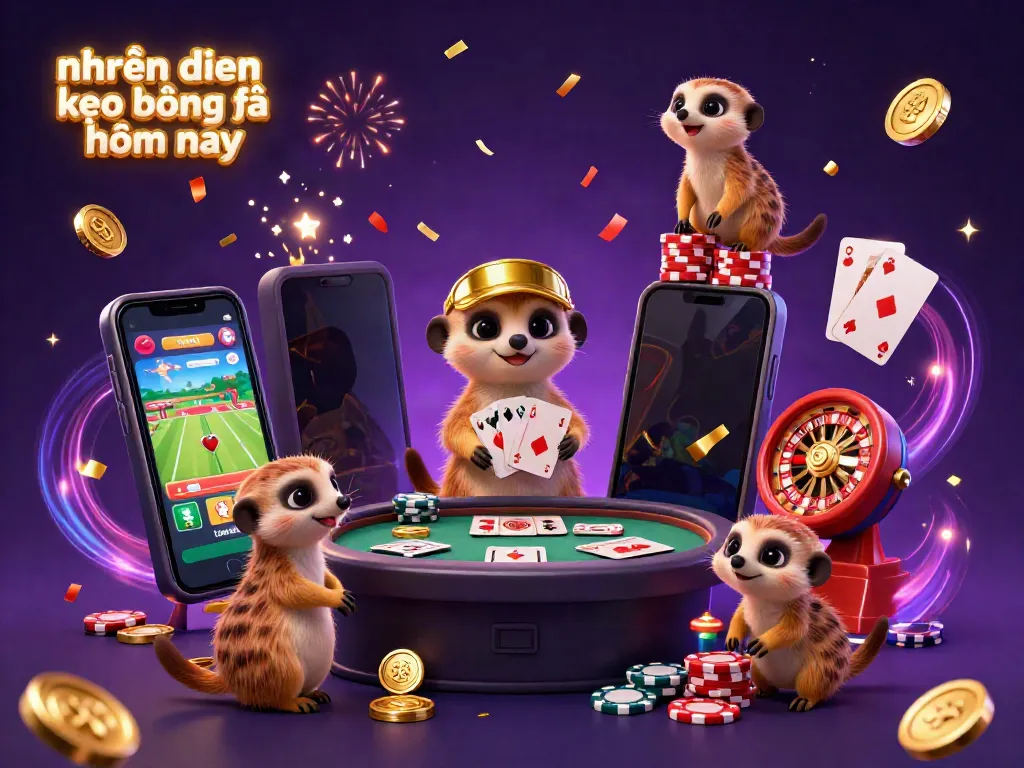 Place strategic bets with expert insights from nhận định kèo bóng đá hôm nay in a vibrant casino scene.
