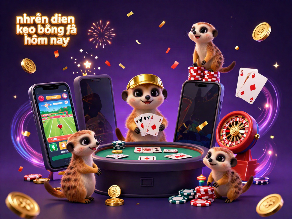 Place strategic bets with expert insights from nhận định kèo bóng đá hôm nay in a vibrant casino scene.