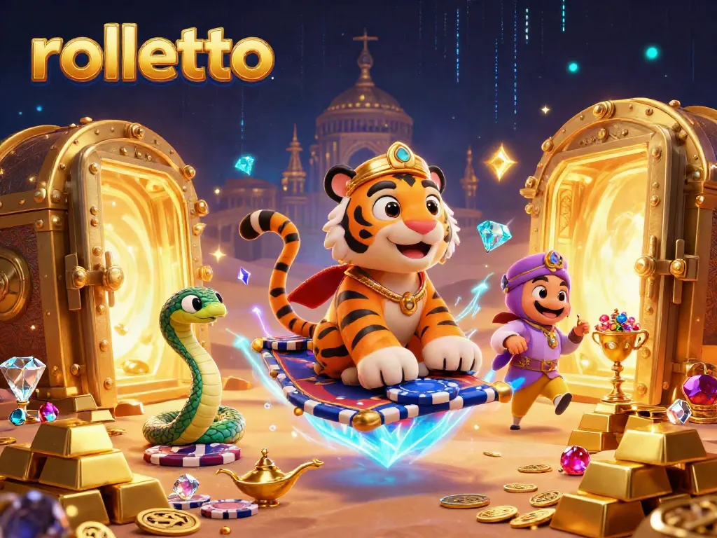 Engage with rolletto's thrilling gameplay featuring unique, vibrant characters and dynamic casino elements.
