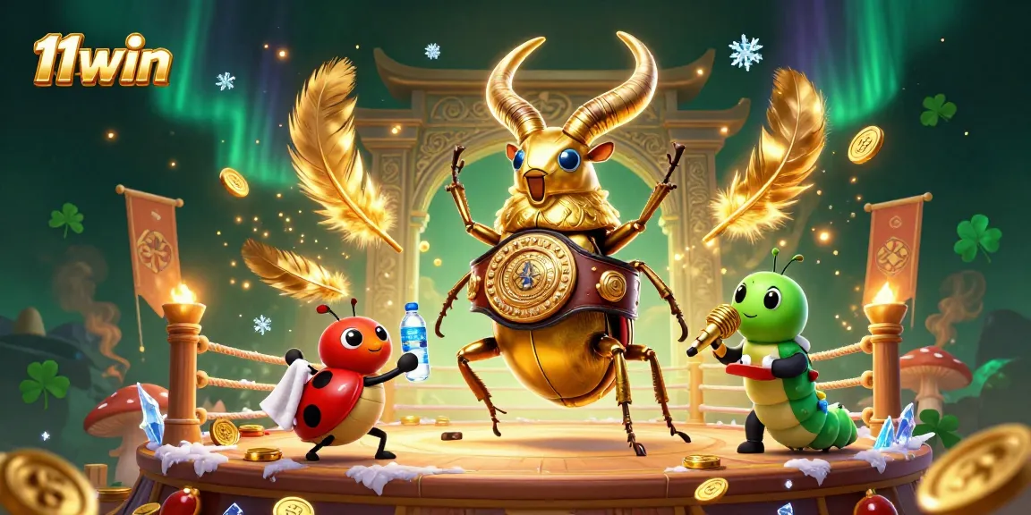 Experience thrilling action at 11win with unique characters in a dynamic casino scene.
