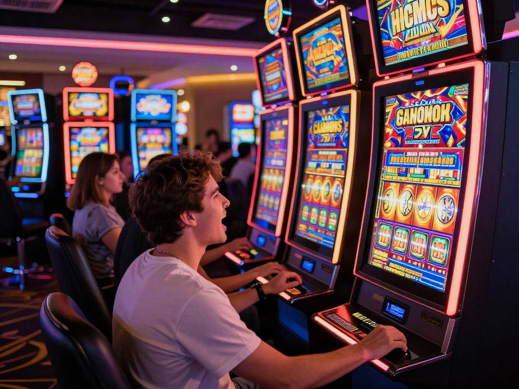 Exciting gaming experience at uk slots not on gamstop casino with vibrant machines.