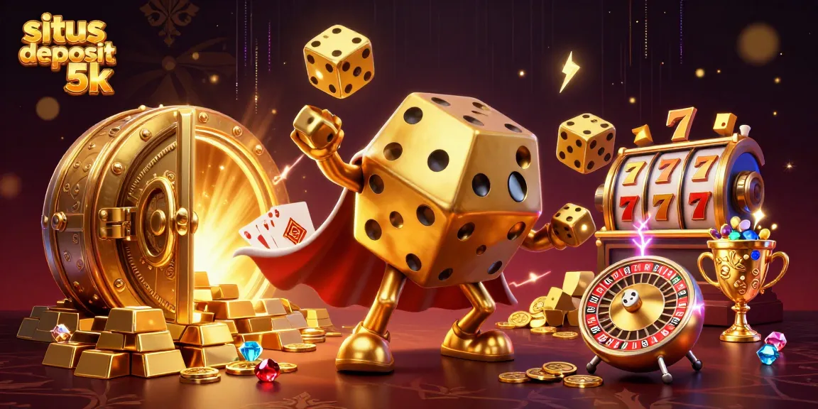 Experience excitement on situs deposit 5k with immersive slot games and dynamic golden elements.